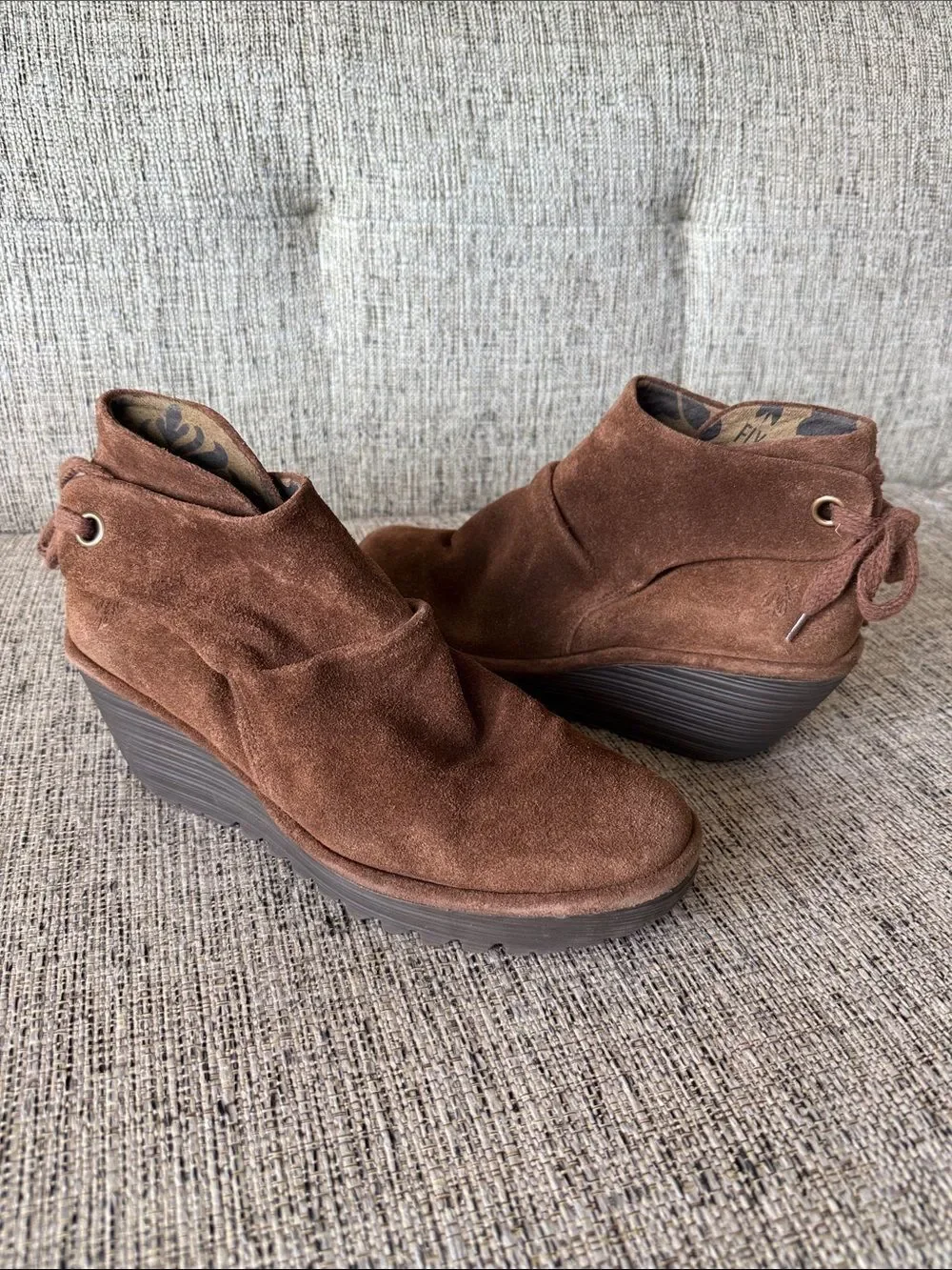 FLY LONDON | Yebi Wedge Boot Booties